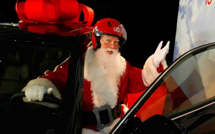 Motormouth Santa Claus Should Retire His Reindeer And Get Horsepower Instead