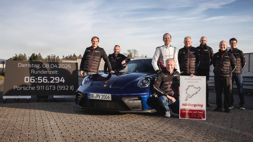 The new Porsche 911 GT3 sets a new record in the Nordschleife, photo 2