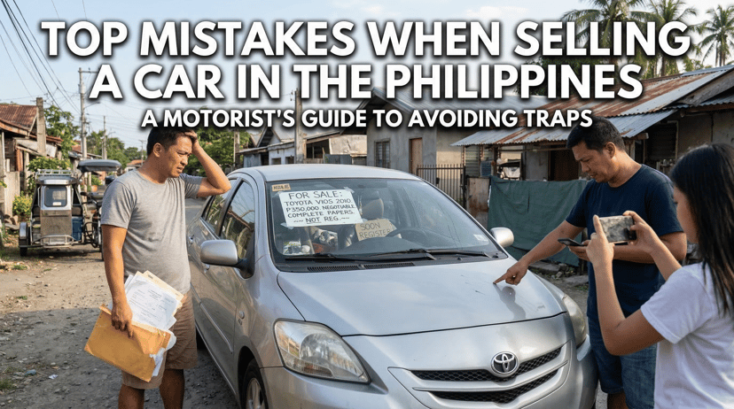 Top mistakes when selling a car in the Philippines, photo 1