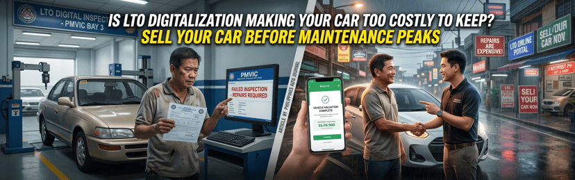 Is LTO Digitalization making your car too costly to keep? Sell your car before maintenance peaks, photo 1