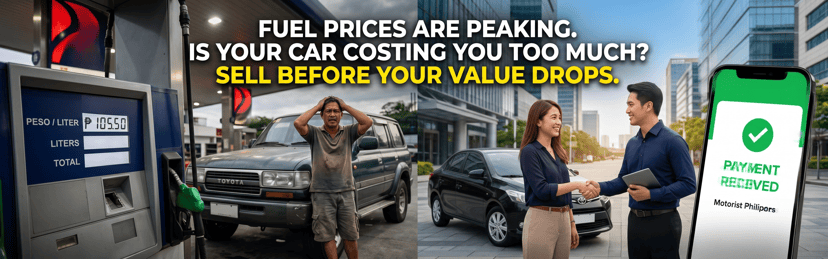 Is the 2026 National Energy Emergency making your car too costly to keep? Sell your car before the market dips, photo 1