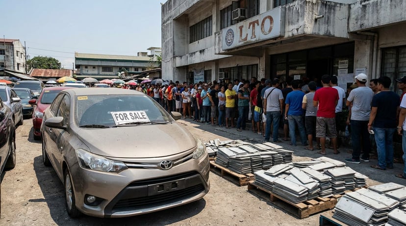 Sell Car Without Plates Philippines: 2026 LTO Backlog Guide, photo 1