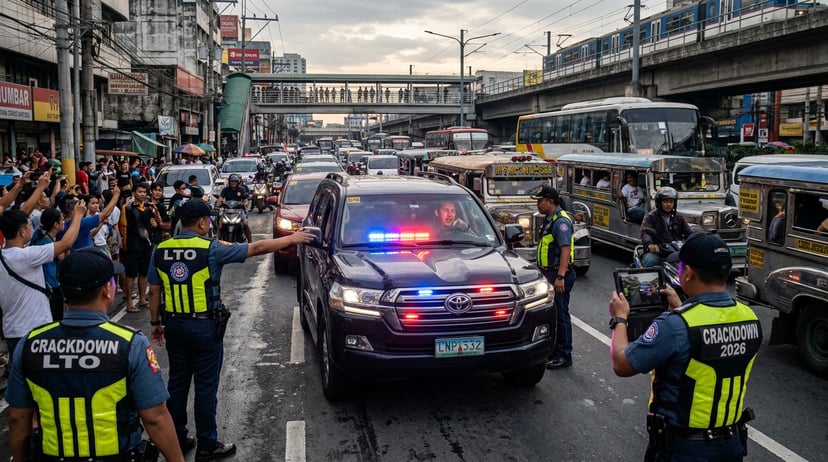 LTO Road Rage Crackdown 2026: Illegal Blinkers and Counterflowing, photo 1