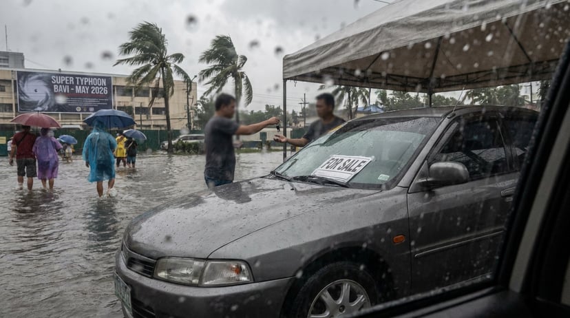Super Typhoon Bavi Philippines 2026: Sell Sedan Before Floods, photo 1