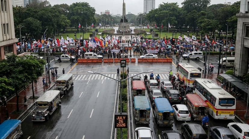 Manila Road Closures July 26 2026: UPI Rally Traffic, photo 1