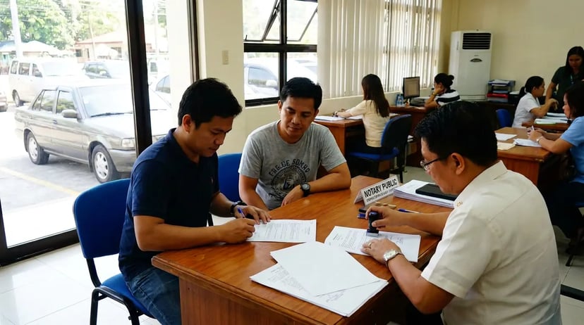 How to notarize a deed of sale for a second-hand vehicle in the Philippines, photo 1