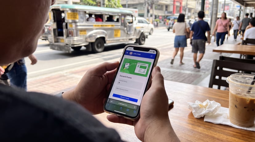 The Motorist guide to checking LTO demerit points on the LTMS portal, photo 1